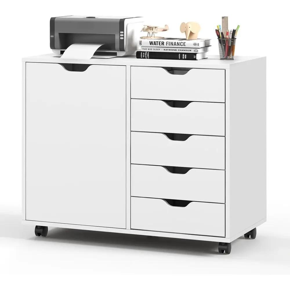 File Cabinet Lateral - خزانة ملفات جانبية بخمسة أدراج مع