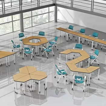 Office Furniture Suppliers - طقم مكتب وكرسي للفصل الدراسي الأمريكي