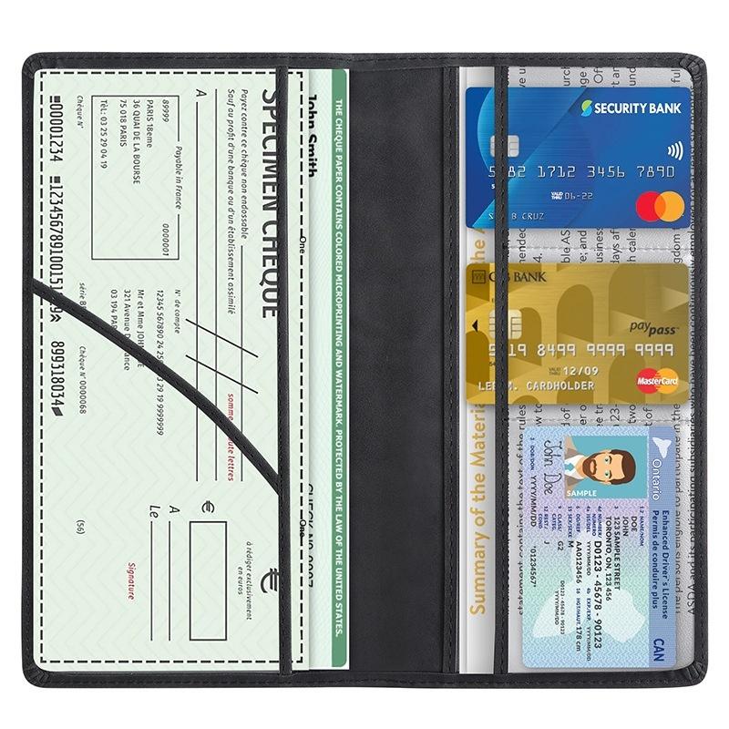Binder Storage Box - محفظة وثائق السيارة متعددة الأقسام لتنظيم