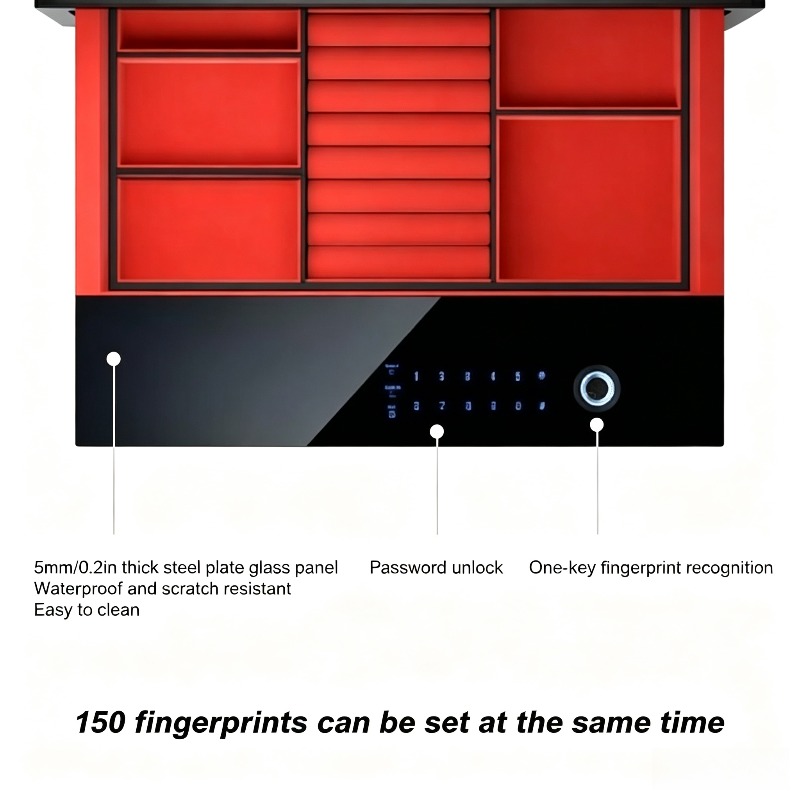 خزنة أمان رقمية للمنزل والمكتب - مراجعة Binder Storage Box وسعره
