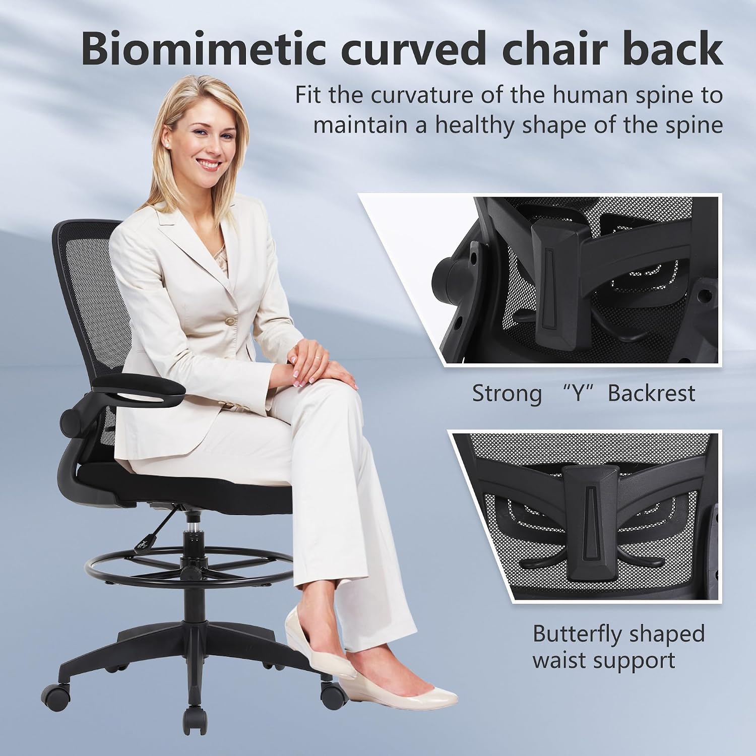 كرسي مكتب BestOffice للرسم اله - مراجعة Task Chair Mid Back وسعره