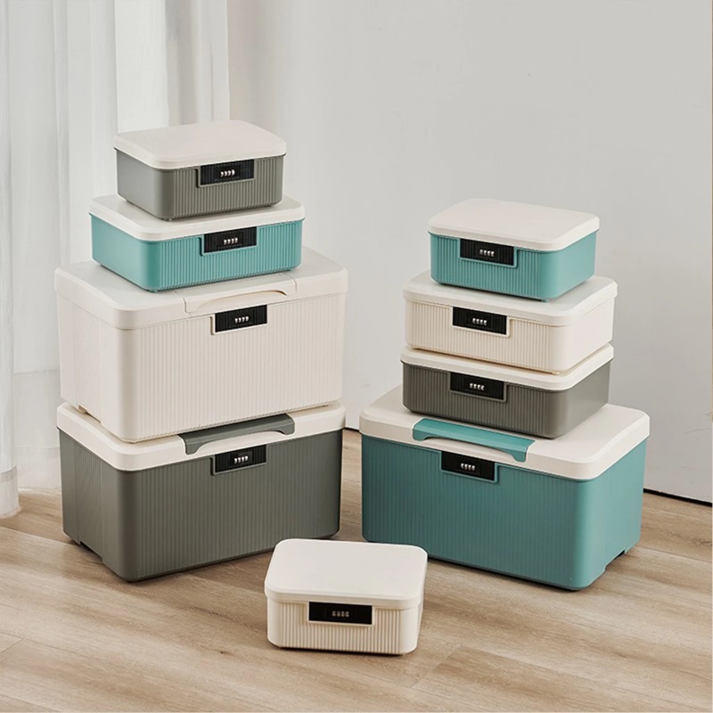 ‌ صندوق تخزين ممتاز قابل للقفل - مراجعة Binder Storage Box وسعره