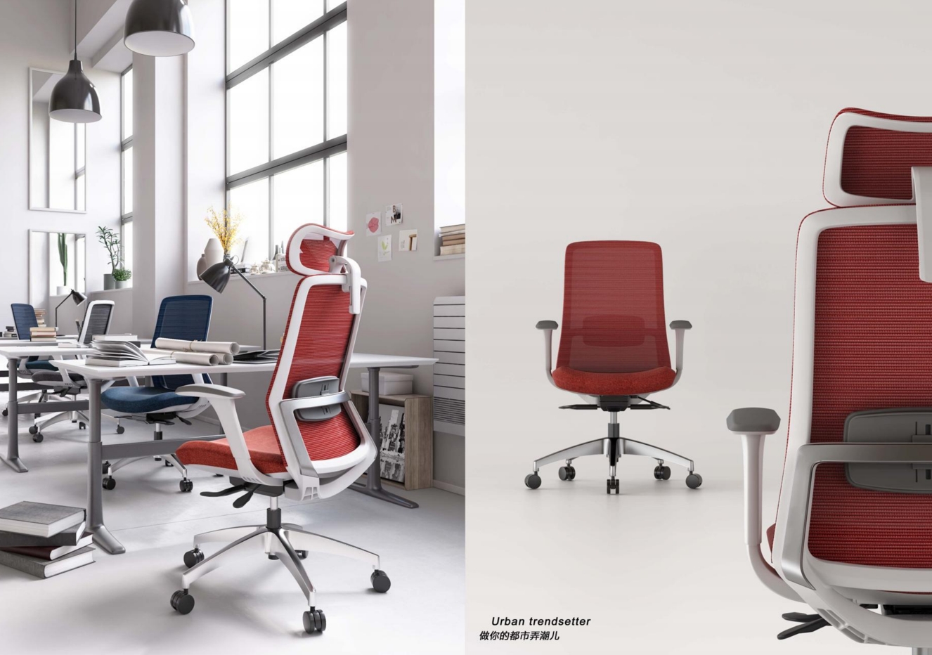 كرسي مكتب إرجونومي بظهر متوسط  - مراجعة Task Chair Mid Back وسعره