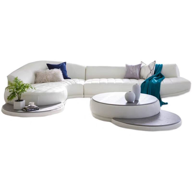 أريكة جلدية إيطالية فاخرة لغرف - مراجعة Office Furniture First وسعره