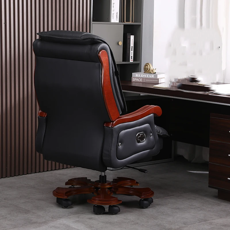 كرسي جلدي من الطبقة الأولى من  - مراجعة Office Furniture First وسعره