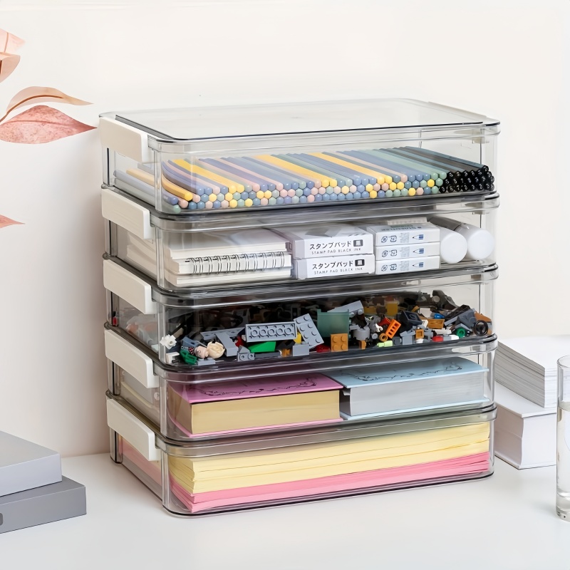 مجموعة من صندوقين لتخزين المست - مراجعة Binder Storage Box وسعره