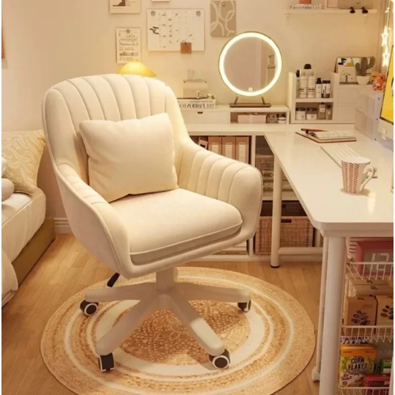 كرسي مكتب منزلي مخملي حديث كرس - مراجعة Task Chair Mid Back وسعره