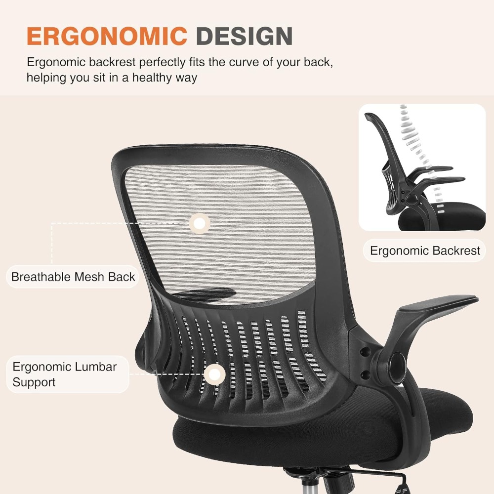 كرسي مكتب كمبيوتر مكتبي، كراسي - مراجعة Task Chair Mid Back وسعره