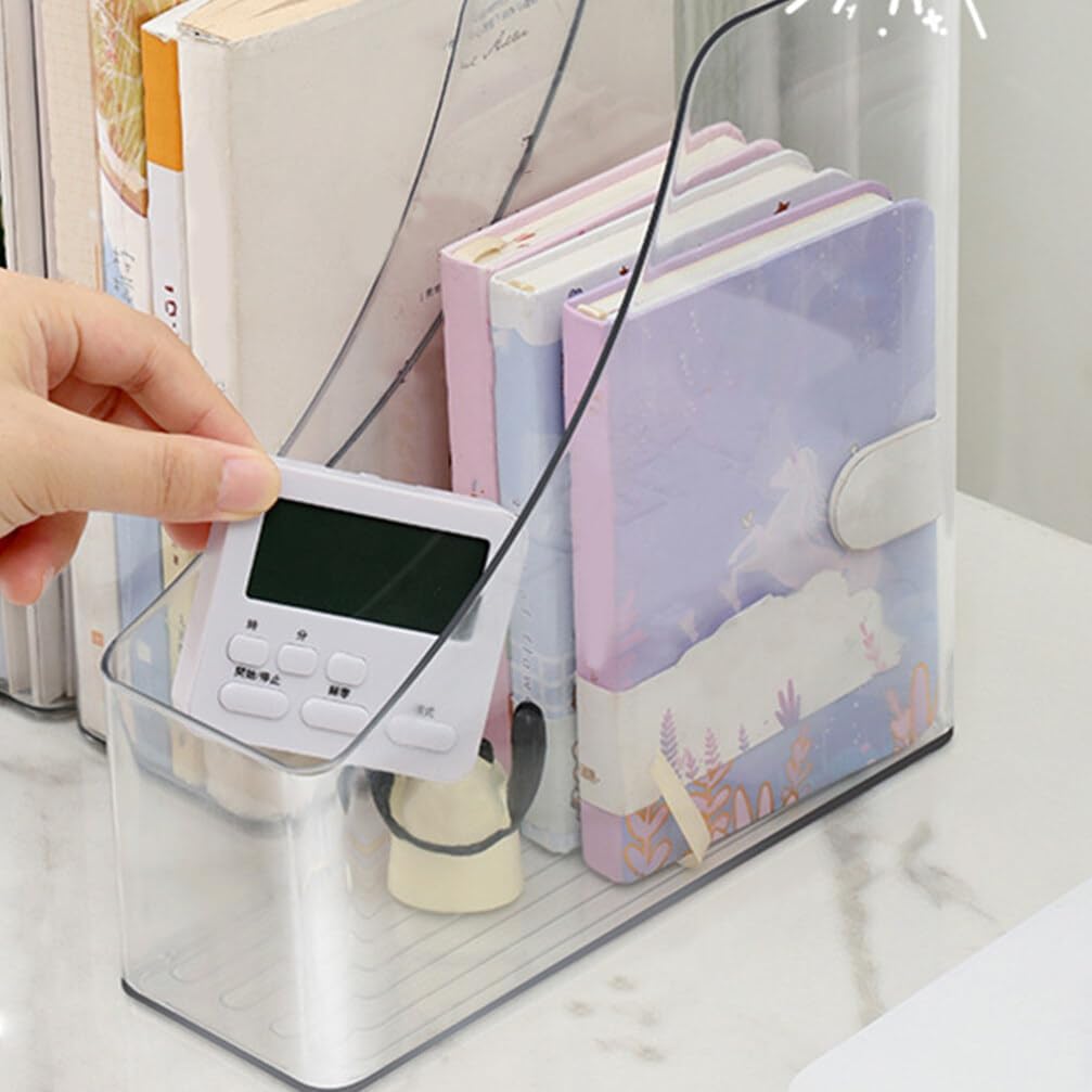 صندوق حفظ تخزين أكريليك A4 للم - مراجعة Binder Storage Box وسعره
