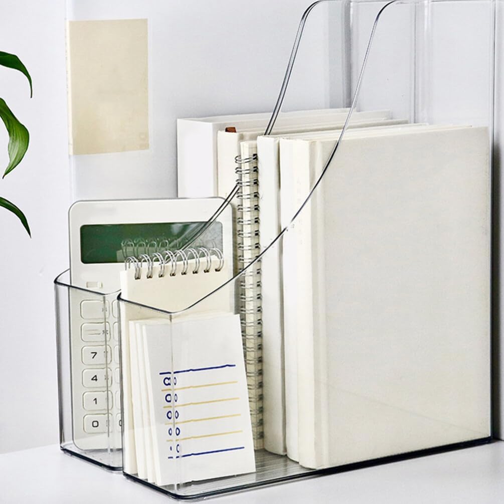 صندوق حفظ تخزين أكريليك A4 للم - مراجعة Binder Storage Box وسعره