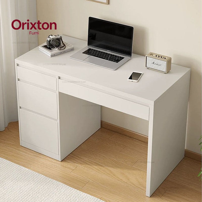 مكتب أبيض قائم بذاته خشبي حديث - مراجعة Office Furniture Services وسعره