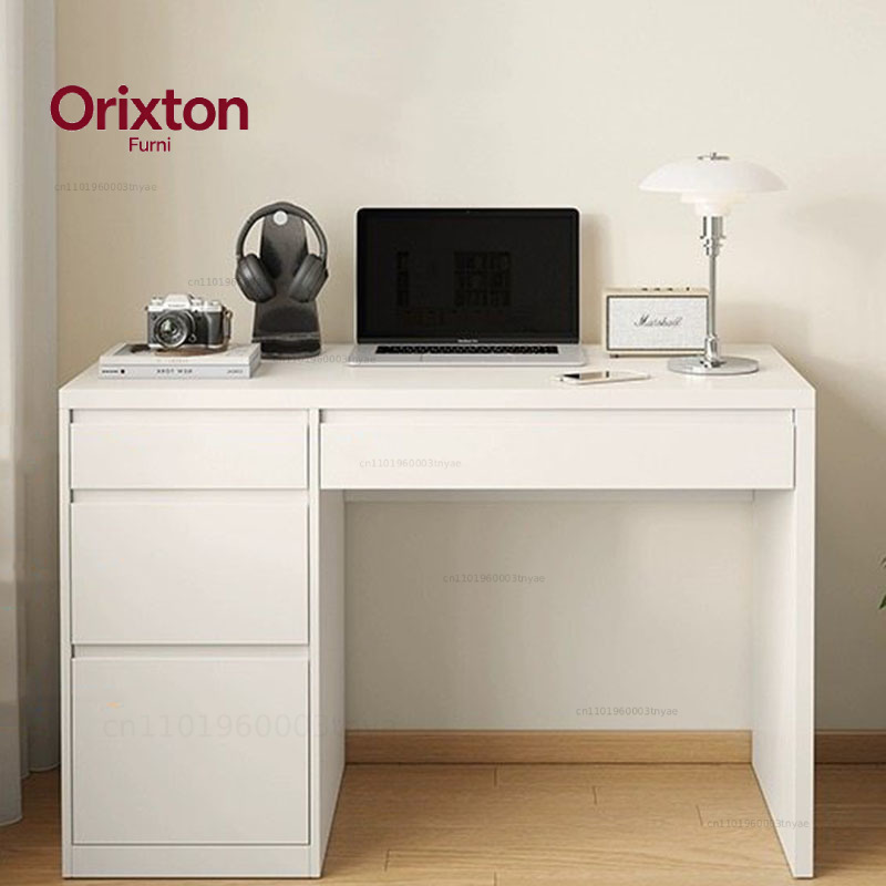 مكتب أبيض قائم بذاته خشبي حديث - مراجعة Office Furniture Services وسعره