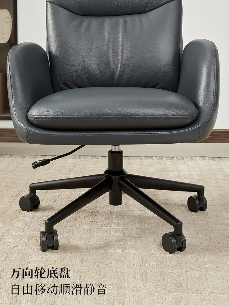 كرسي مكتب فردي بسيط من الجلد ا - مراجعة Office Furniture First وسعره