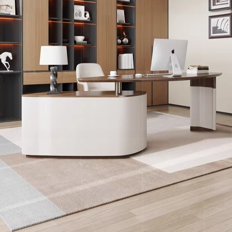 مكتب تنفيذي قابل للتعديل مع أر - مراجعة Office Furniture Services وسعره