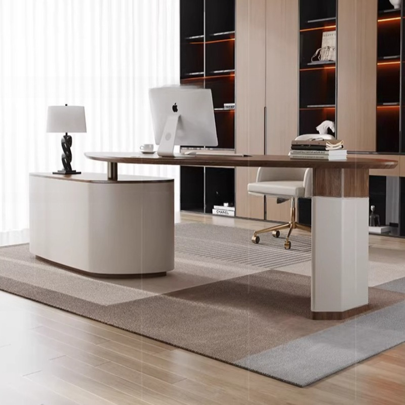 مكتب تنفيذي قابل للتعديل مع أر - مراجعة Office Furniture Services وسعره