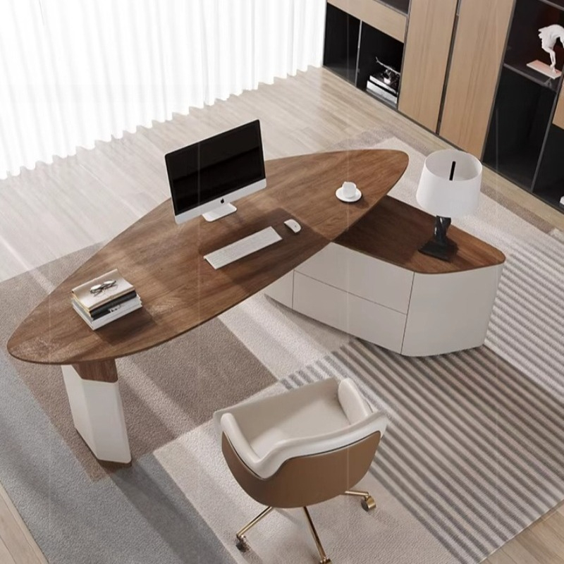مكتب تنفيذي قابل للتعديل مع أر - مراجعة Office Furniture Services وسعره