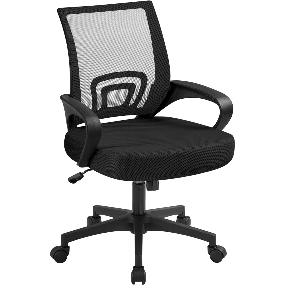 كرسي مكتب شبكي مريح بمسند ظهر  - مراجعة Task Chair Mid Back وسعره