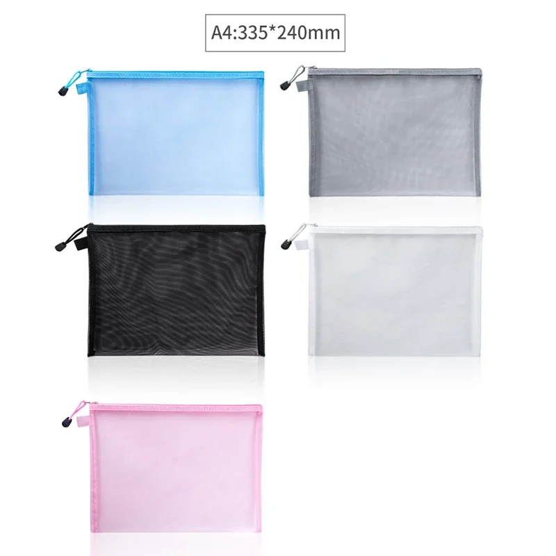 1 قطعة A4/A5/A6 شبكة سستة الحق - مراجعة Binder Storage Box وسعره