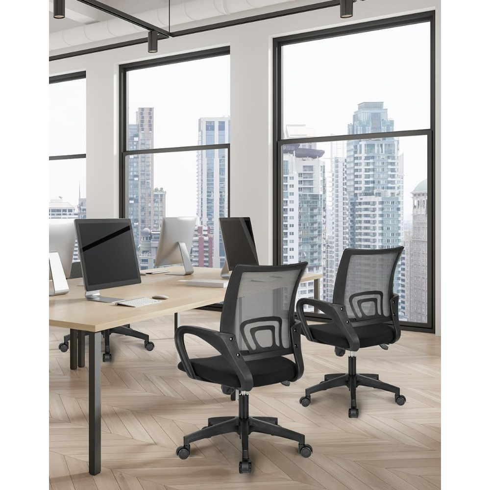 كرسي مكتب للألعاب بظهر شبكي أس - مراجعة Task Chair Mid Back وسعره