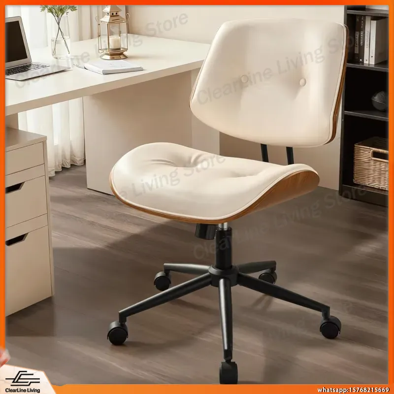 كرسي مكتب عصري من الجلد الصناع - مراجعة Task Chair Mid Back وسعره