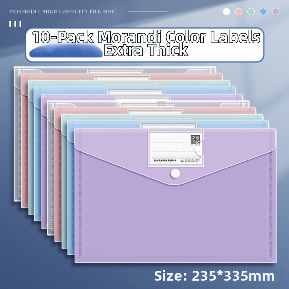 10 قطع من مجلدات الملفات البلا - مراجعة Binder Storage Box وسعره
